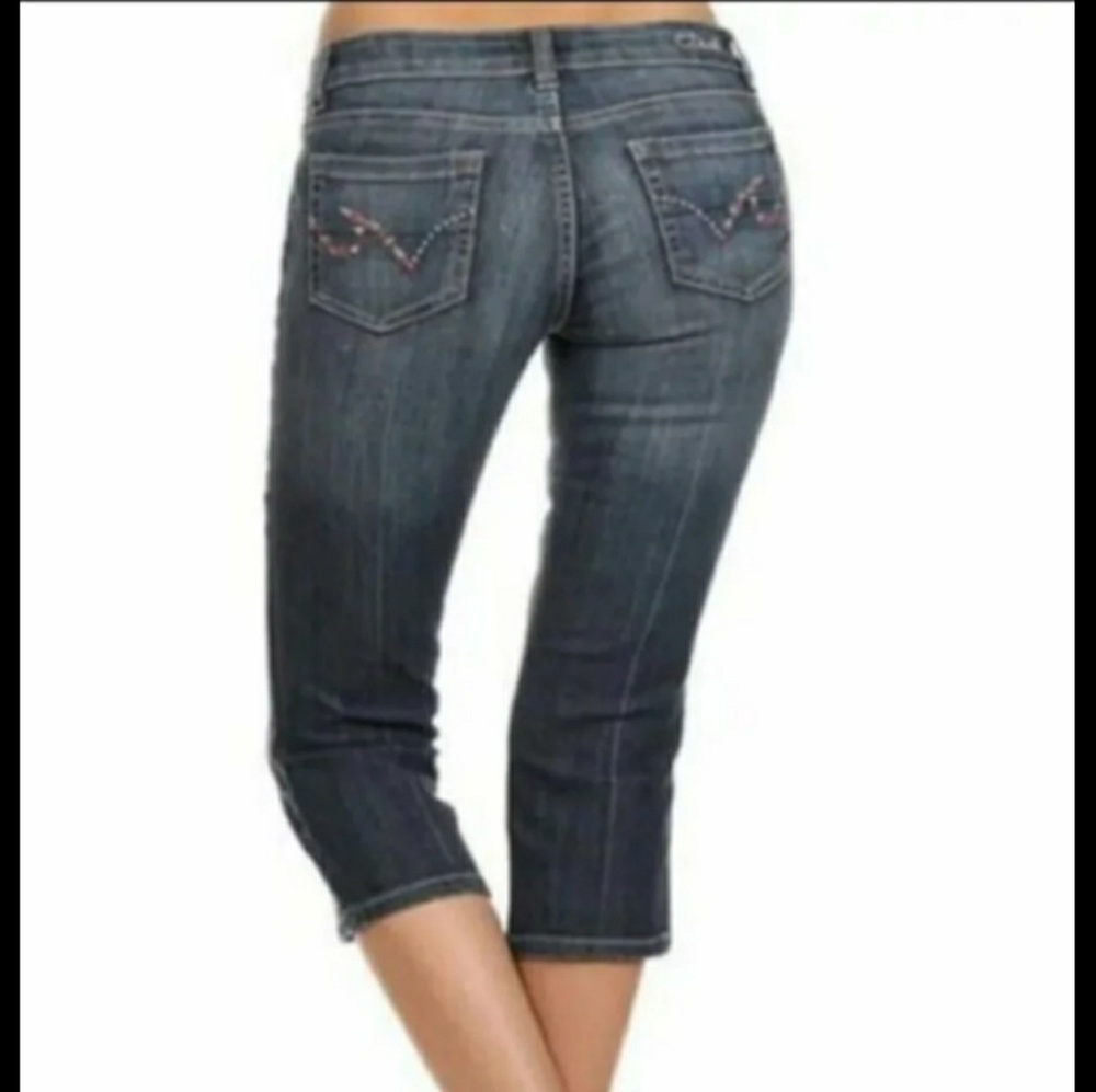 🔥CLASH denim capris..no offers!!